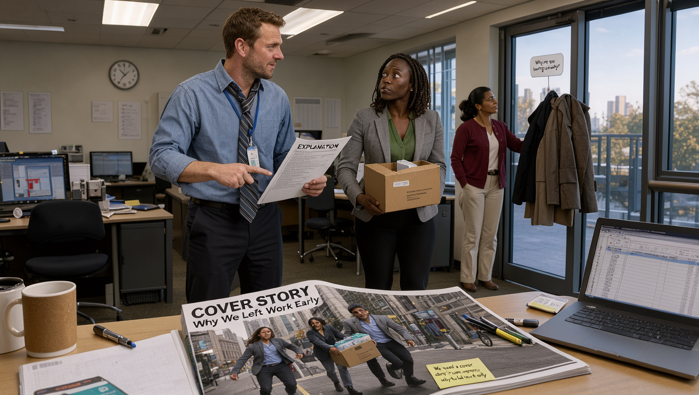 Visual impression of cover story