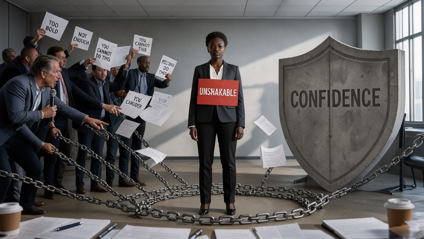 Visual impression of unshakable